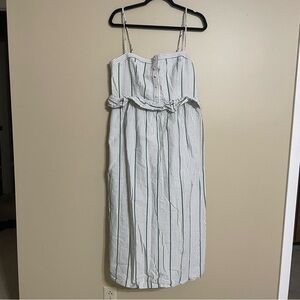 Tucknernuck Mondego‎ Stripe Seersucker Maddy Dress size XL
